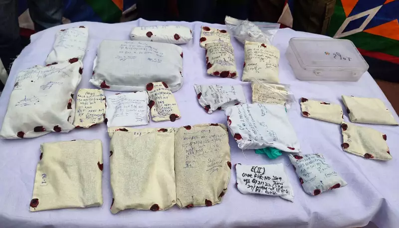 J&K Police Bust Narco-Terror Module, Seize Rs 30 Cr Heroin & Arms