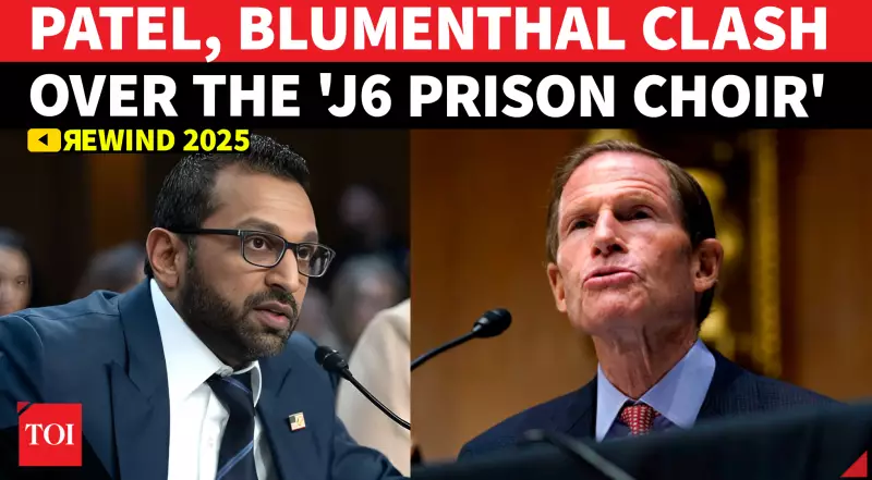 Kash Patel Clashes With Senator Blumenthal Over J6 Prison Choir Remarks