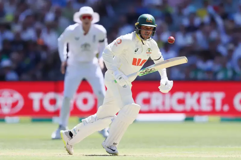 Khawaja's Unbeaten 41 Steadies Australia After Early Wickets in Adelaide Ashes Test