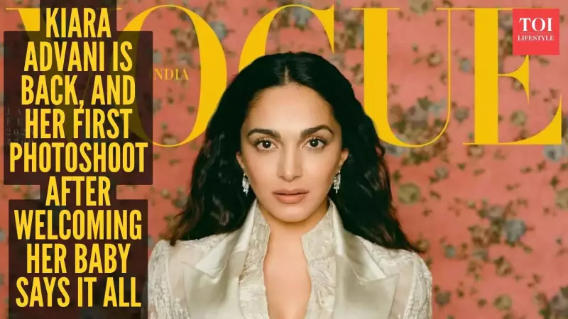 Kiara Advani's First Post-Baby Photoshoot for Vogue Exudes Old-World Charm