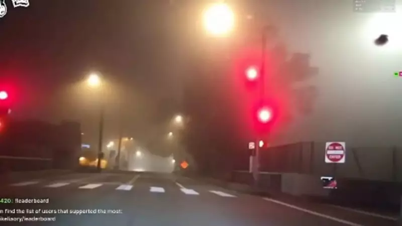 Kick Streamer Mike Liaory Crashes Live on Air After Running Red Light in LA