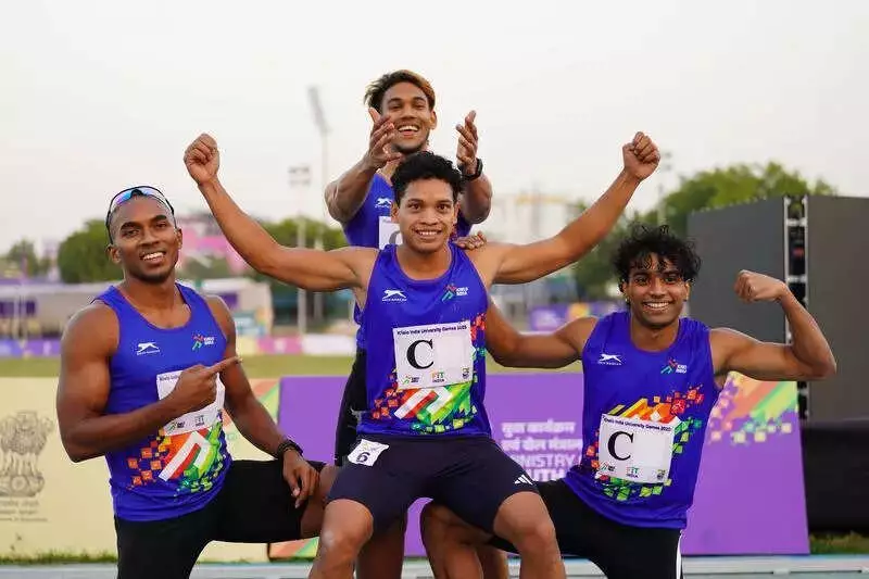 KIIT Athletes Shatter Records on Final Day of Khelo India University Games 2025