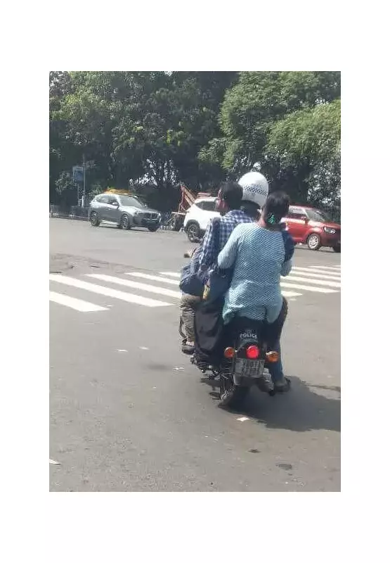 Kolkata Police Acts After Netizens Pressure Over Traffic Violation by Cop