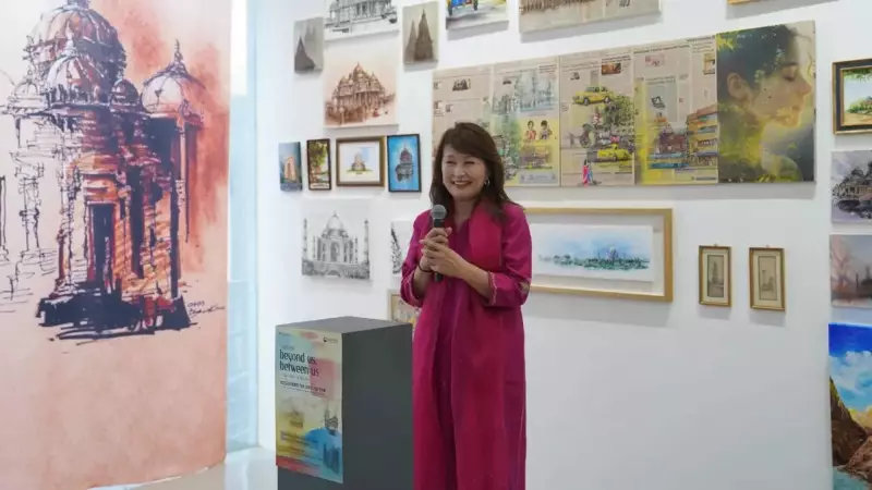 Korean Cultural Centre India Marks 13 Years with Travelling Sketch Art Exhibition