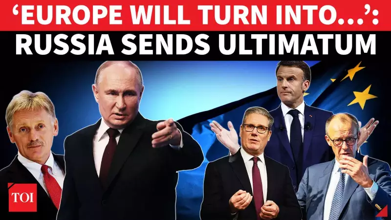 Kremlin Warns Europe's Ukraine Gamble Is Failing, Predicts Political Chaos