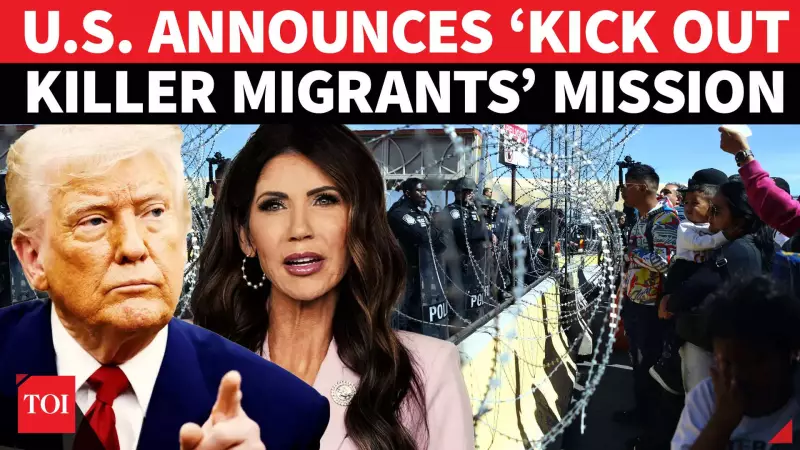 Kristi Noem Demands US Travel Ban on Migrants from 'Every Damn Country'