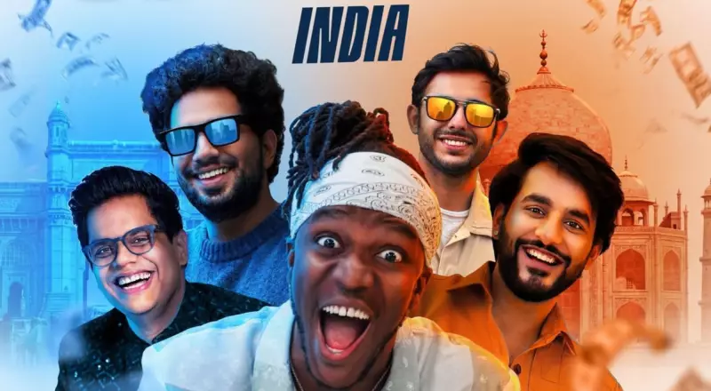 KSI Announces Try Not To Laugh India Edition in Mumbai with CarryMinati, Malhan