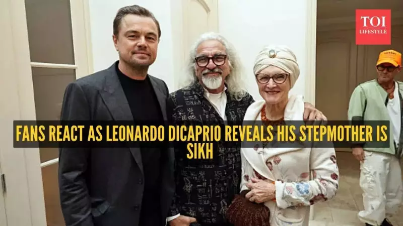 Leonardo DiCaprio's Sikh Stepmother & Brad Pitt's Reaction Revealed