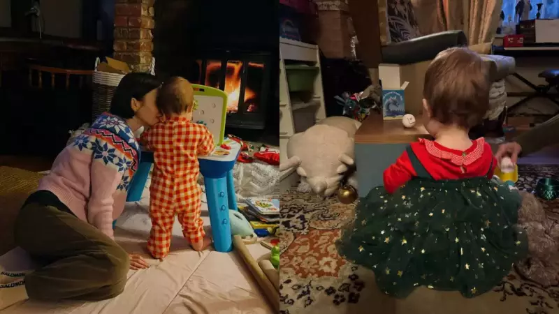 Lily Collins Shares First Christmas Magic with Daughter Tove in Heartwarming Pics