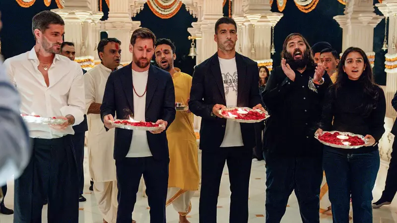 Lionel Messi Chants 'Jai Mata Di' at Vantara with Ambani, Video Goes Viral