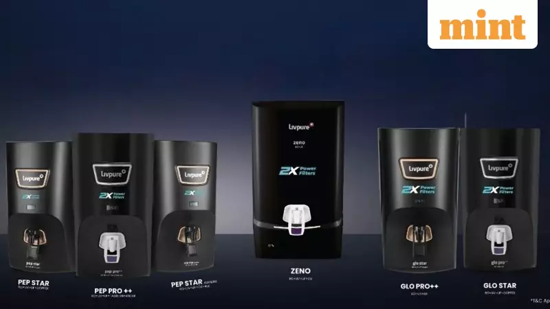 Livpure's 2X Power Water Purifiers: 2-Year Filter Life, Saves ₹21,000