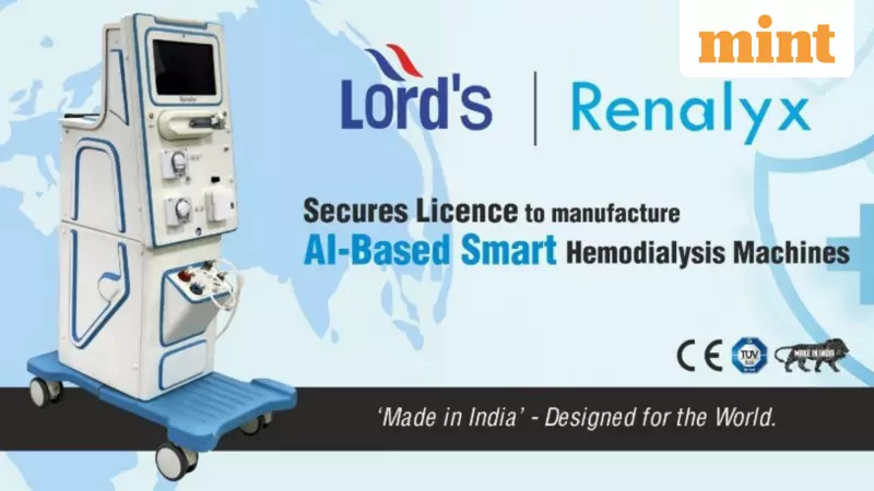 LMIL-Renalyx Gets CDSCO Nod for AI Dialysis Machines, a First for India