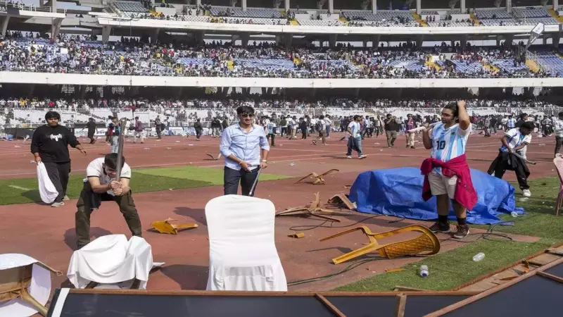 London Singer Charles Antony Flees for Life at Messi's Kolkata GOAT Tour Chaos