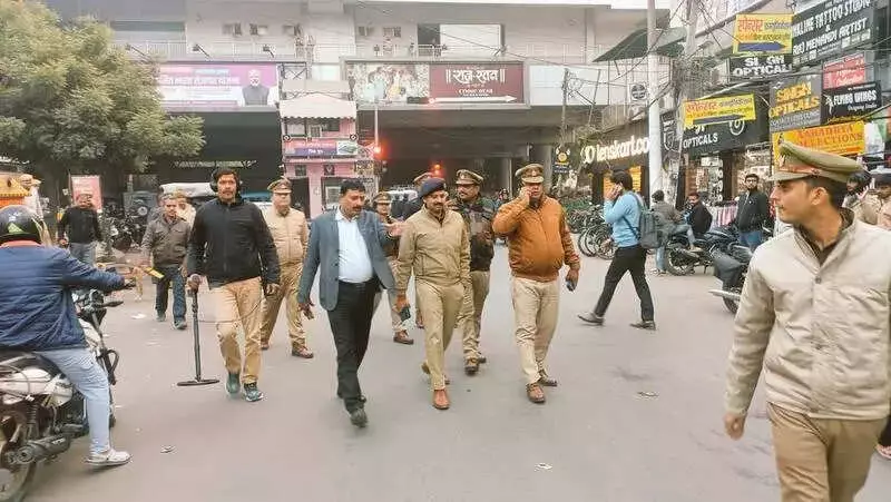 Lucknow Police on High Alert: Extensive New Year Safety Drive Launched