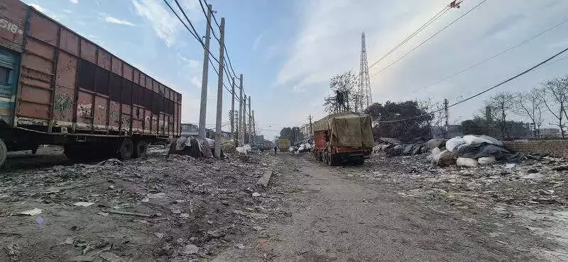 Ludhiana's Transport Nagar in Crisis: Broken Roads, Garbage, and Rising Crime