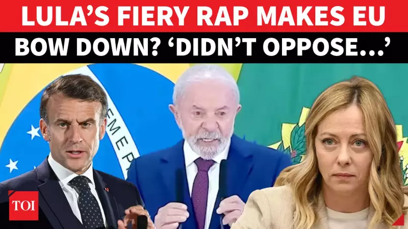 Lula Reveals Italy's Stance: Not Blocking EU-Mercosur Deal, Seeks Time