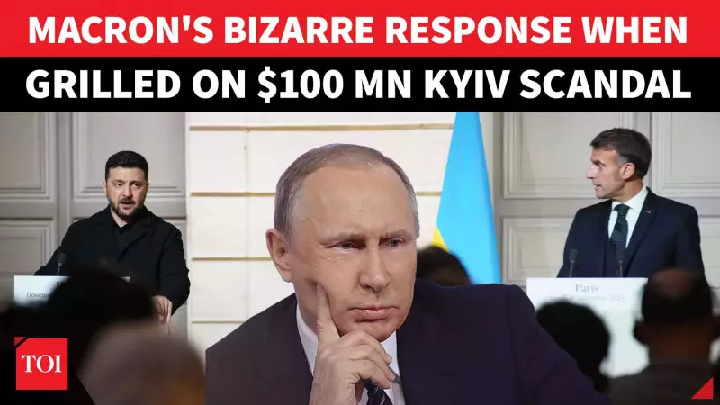 Macron Defends Ukraine, Slams Russia as 'Real Dictatorship' Over Corruption