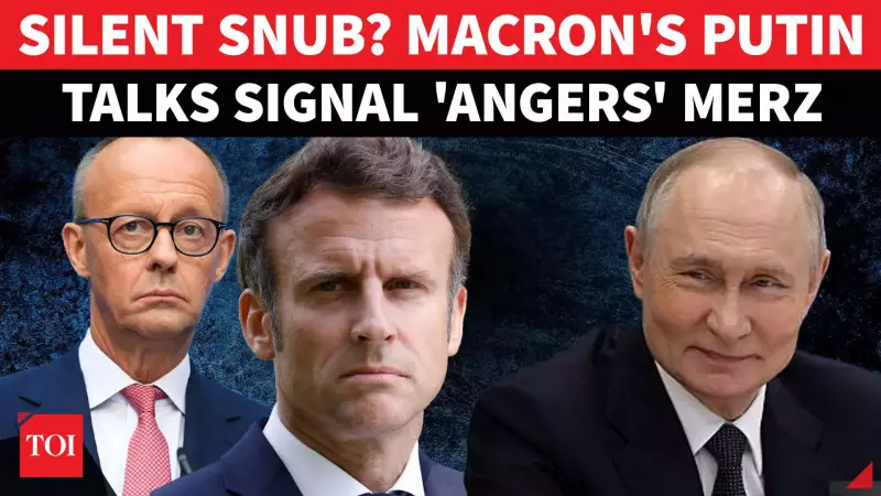 Macron-Merz Rift Deepens: France's Putin Outreach Stuns Germany