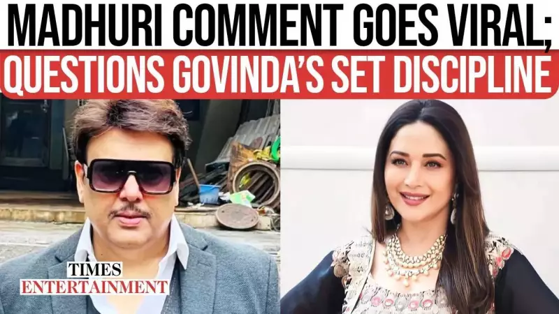 Madhuri Dixit's Viral Comment Sparks 90s Nostalgia, Revives Govinda Punctuality Debate
