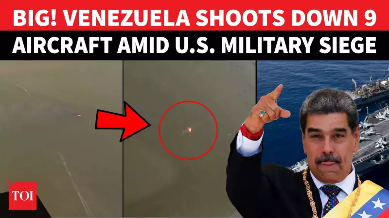 Maduro Claims 9 Aircraft Shot Down in 24 Hours Amid US Military Moves