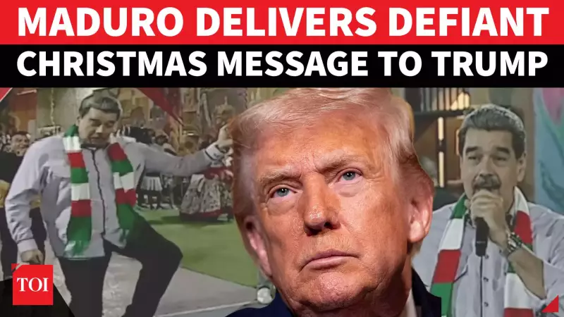 Maduro's Christmas Warning to Trump: 'I Won't Back Down' on Venezuela