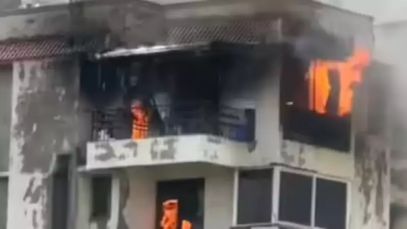 Major Fire at Andheri High-Rise, Over 40 Residents Rescued