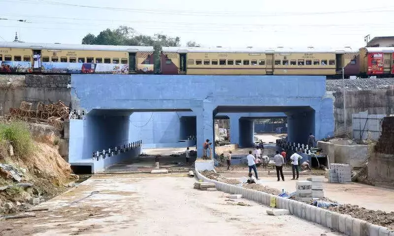 Mangaluru's Mahakalipadpu RUB Nears Completion, Promising Traffic Relief After 4 Years