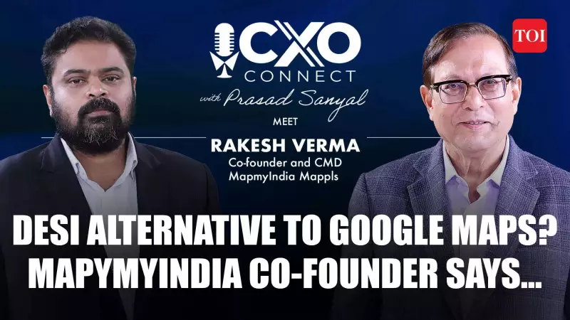 MapmyIndia's Rakesh Verma Reveals Why He Left US For India's Mapping Mission