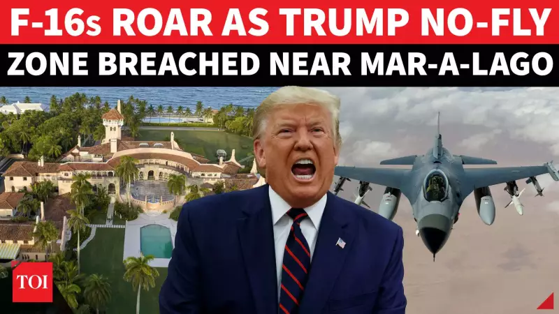 Mar-a-Lago Airspace Breach: F-16 Jets Scrambled as Civilian Plane Enters Trump's No-Fly Zone