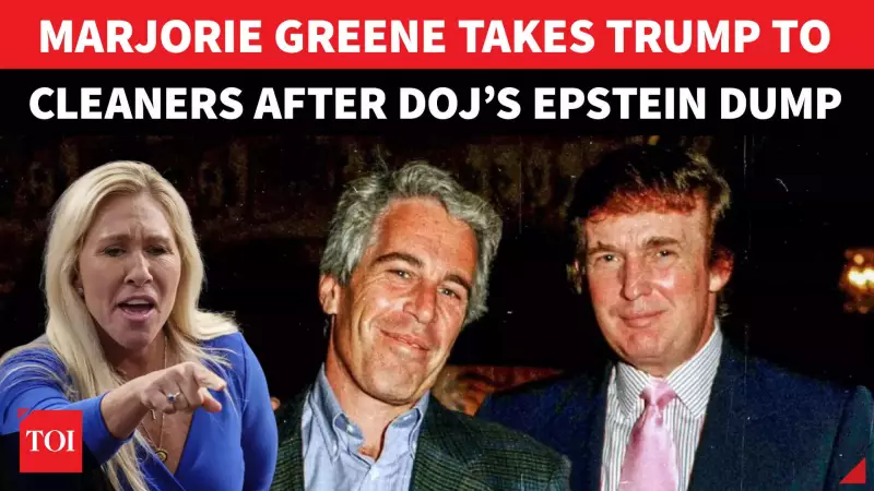 Marjorie Taylor Greene Clashes With Trump Over Epstein Files Redactions