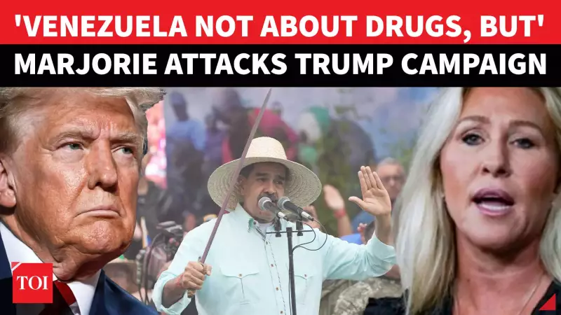Marjorie Taylor Greene Links Venezuela Crisis to Israel, Slams US Intervention