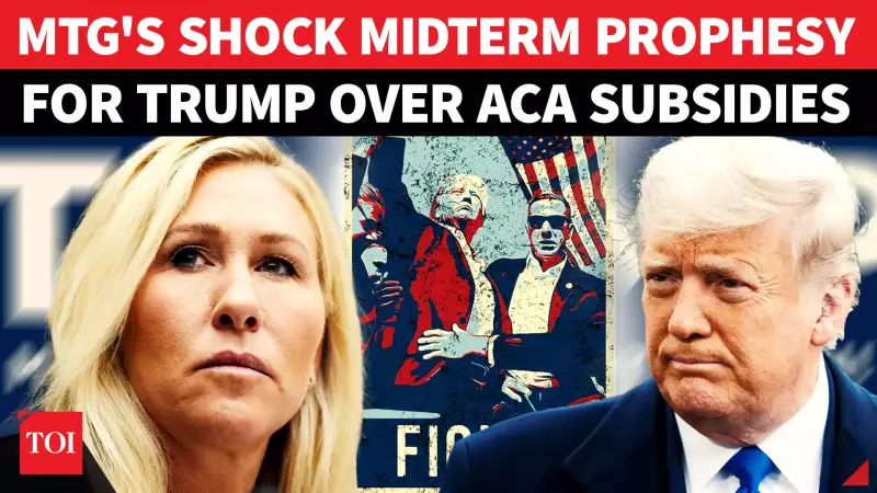 Marjorie Taylor Greene Warns GOP: Healthcare Spending Crisis Could Trigger Midterm Rout