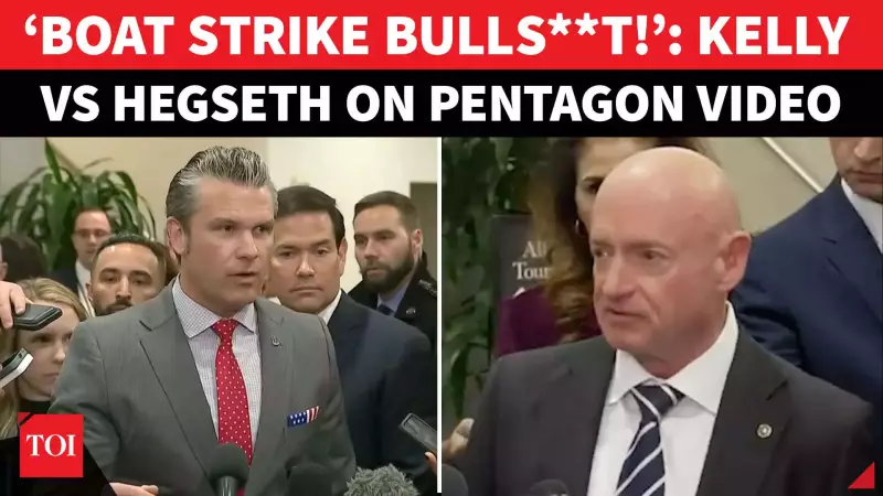 Mark Kelly Slams Pentagon Over Classified Venezuela Strike Video