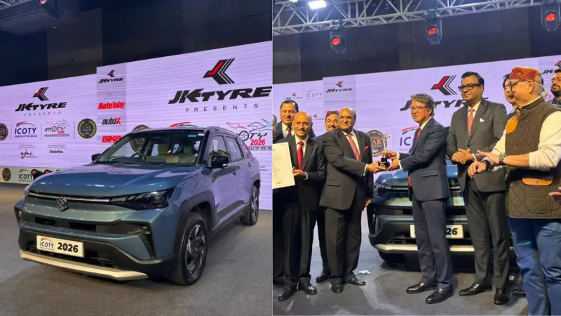 Maruti Suzuki Victoris Wins 2026 Indian Car of the Year Award