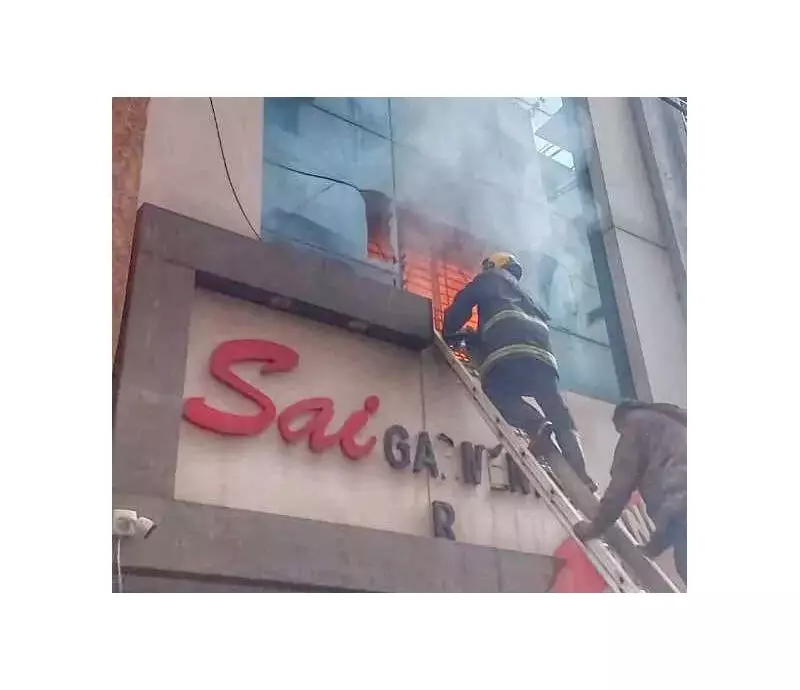 Massive Fire Guts Nagpur Garment Complex, Rs 2.5 Crore Loss, No Casualties