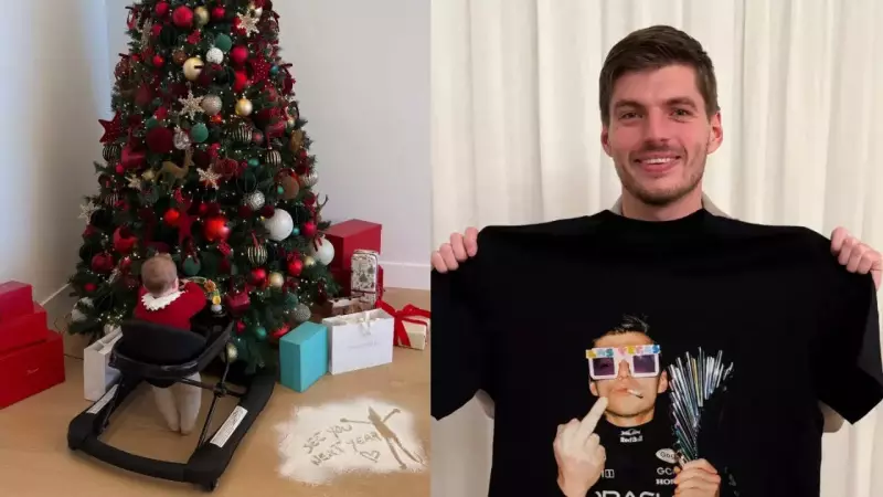 Max Verstappen's First Christmas at New Home with Baby Lily & F1 Number Switch