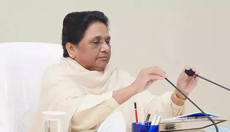 Mayawati Slams Centre's 60% Share in New Viksit Bharat Rozgar Scheme