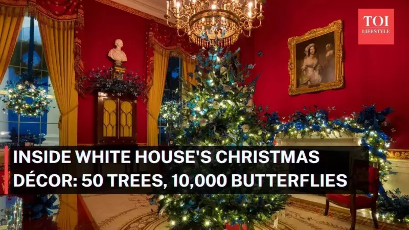Melania Trump Unveils 'Home is Where the Heart is' White House Christmas Decor