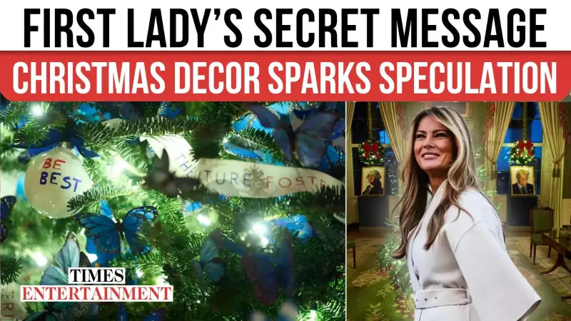 Melania's 2025 White House Christmas Decor Sparks Marriage Secret Rumours
