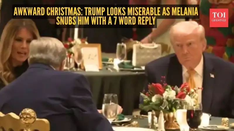 Melania's 'Don't Be a Fool' Warning to Trump at Mar-a-Lago Christmas Dinner