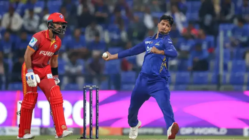 MI Emirates Crush Dubai Capitals by 8 Wickets, Secure Top-Two ILT20 Finish