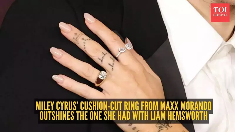Miley Cyrus's ₹4 Crore Diamond Ring Beats Liam Hemsworth's Gift
