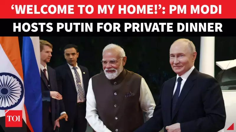 Modi Breaks Protocol, Welcomes Putin with Bearhug & Carpool for Delhi Summit