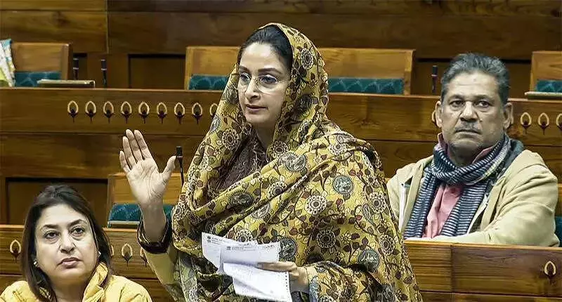 MP Harsimrat Badal Raises Punjab Drug Crisis in LS: Couple Sold Infant