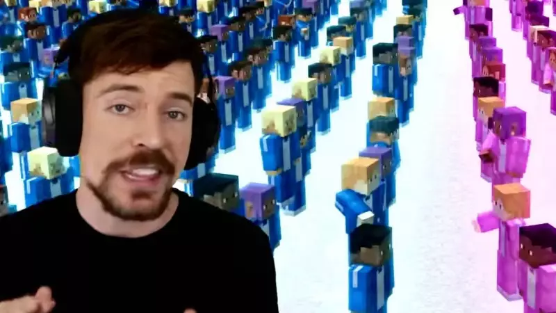 MrBeast's Minecraft Event Sparks Controversy: Cheating Allegations in Viral 'Boys vs Girls' Video