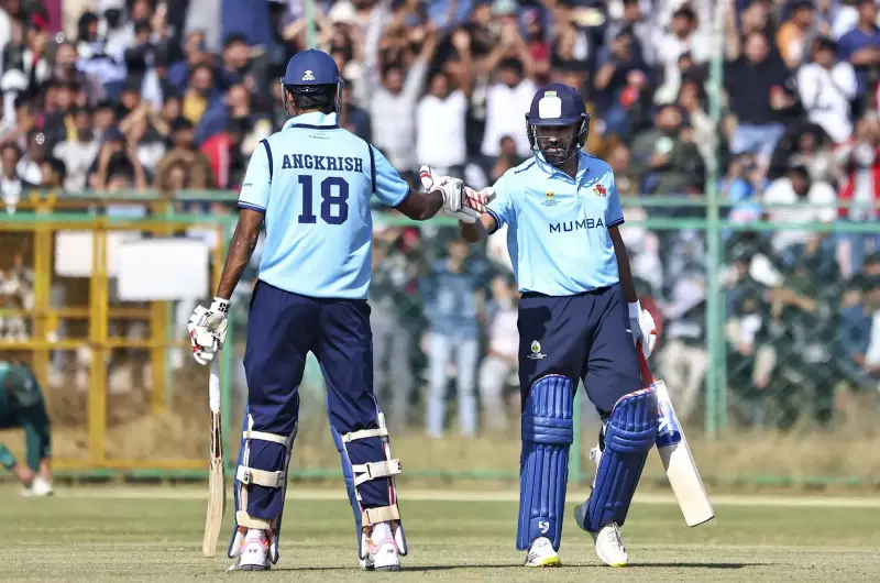 Mumbai's Angkrish Raghuvanshi Hospitalised After Head Injury in Vijay Hazare Trophy