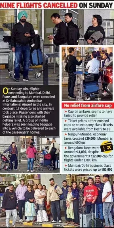 Nagpur Airport Chaos: IndiGo Halts Counter Bookings Till Dec 15 Amid Uncertainty