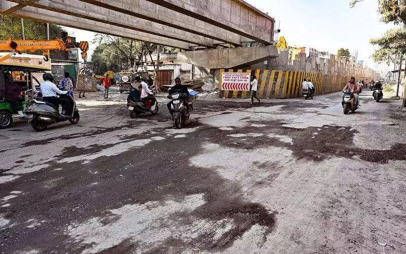 Nagpur: Man Killed by NHAI Contractor's Tanker on Potholed Road