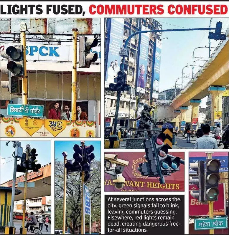 Nagpur's Rs 197-Crore Smart Traffic System Fails, Signals in Chaos