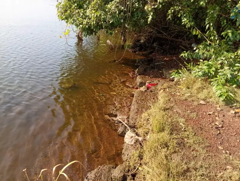 Narvem Tirth Devotees Urge Goa Govt to Repair Dangerous Panchaganga River Bank